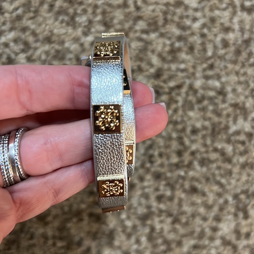 Rustic Cuff grey/silver bracelets EUC Buy 1 or buy them all - Picture 2 of 9
